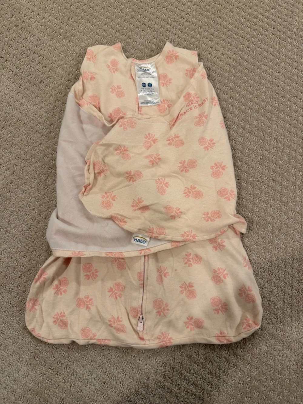 Halo Floral Sleep Sack Swaddle